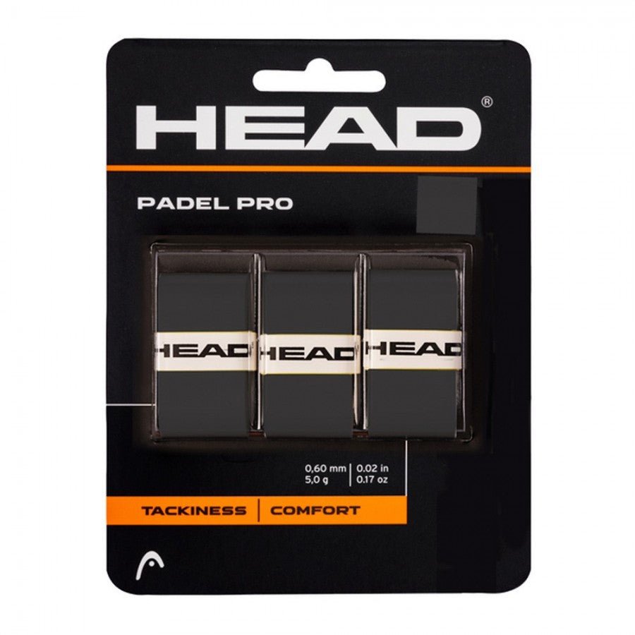 Padelio Apvijos Head Padel Pro Perforated x3 Juoda/Balta - Servuok