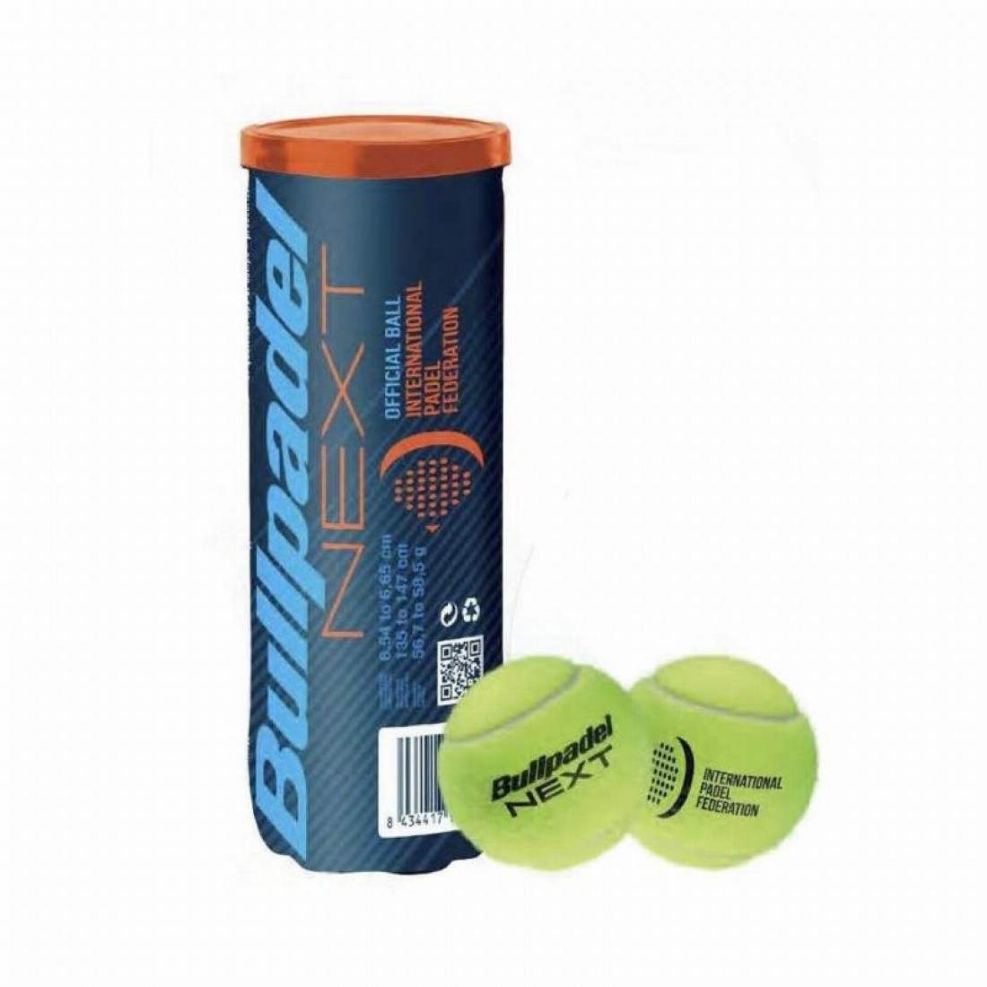 Padelio Kamuoliukai Bullpadel FIP Next x3 - Servuok