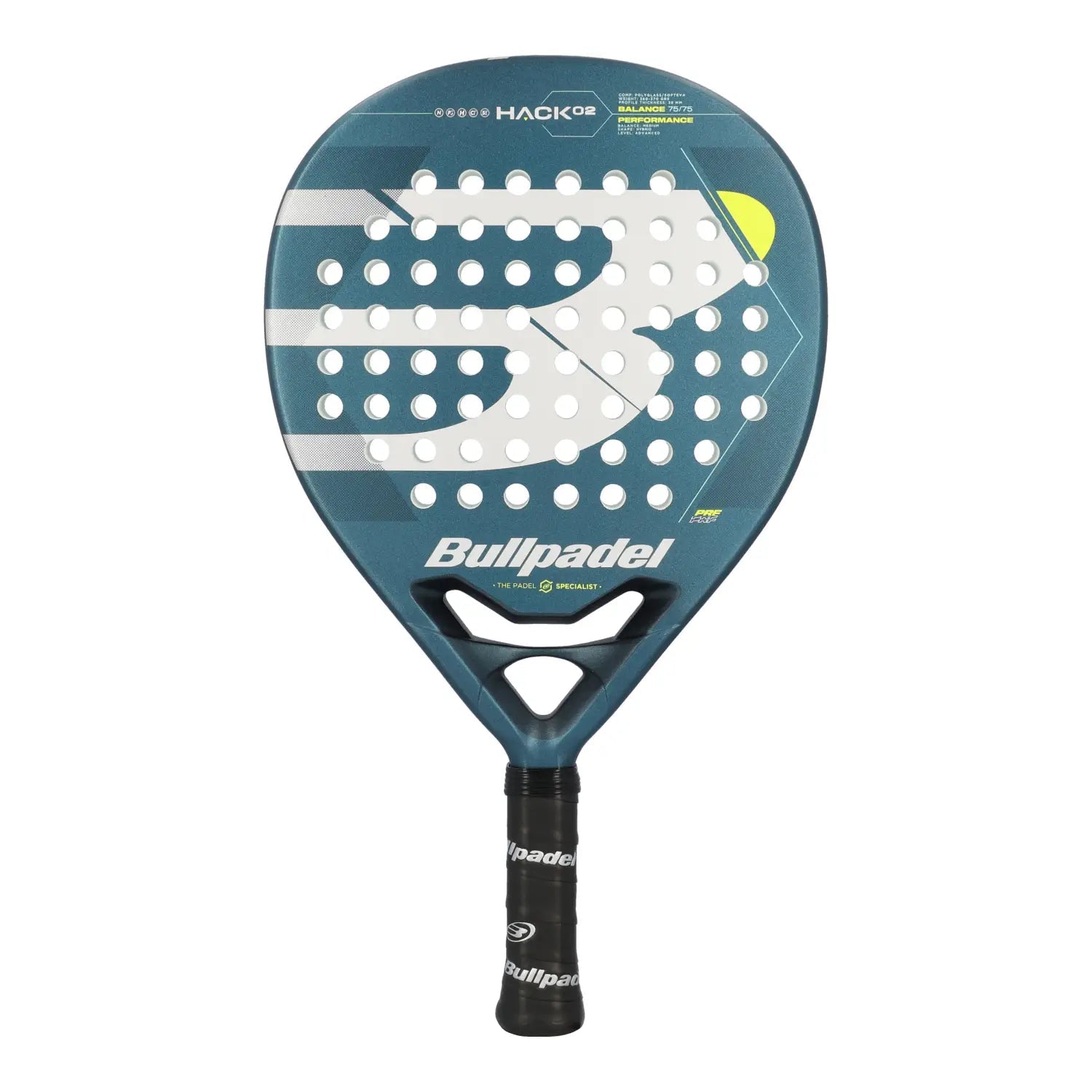 Padelio Raketė BullPadel Hack 02 Performance 2024 - Servuok