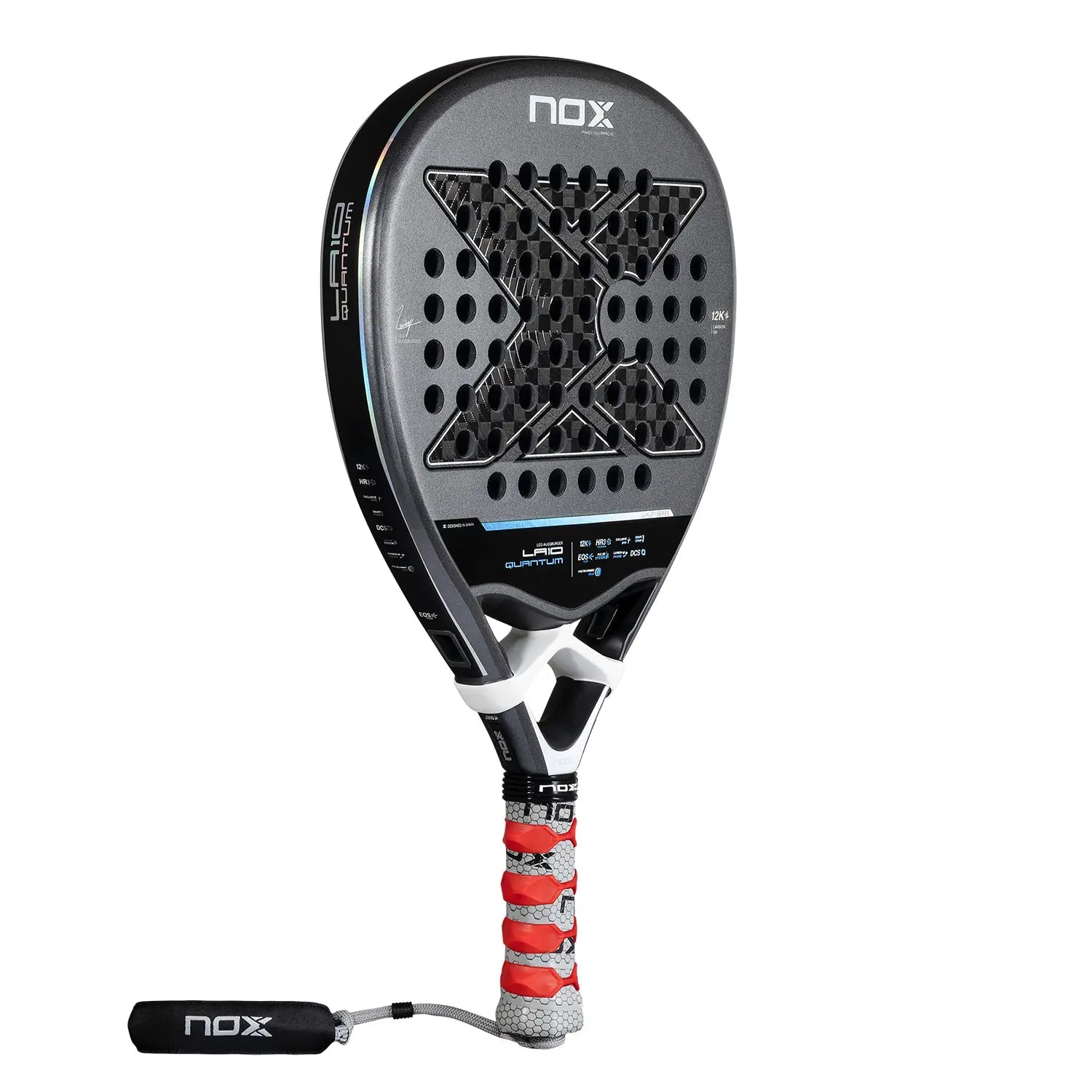 Padelio Raketė Nox LA10 Quantum 12K 2025 - Leo Augsburger - Servuok