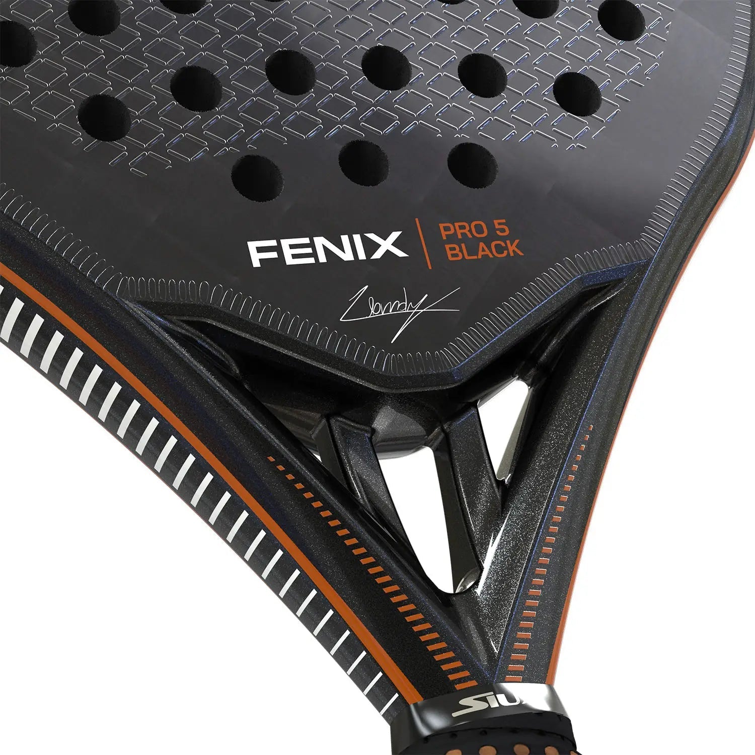 Padelio Raketė Siux Leo Augsburger Fenix Pro 5 Black 2025 - Servuok