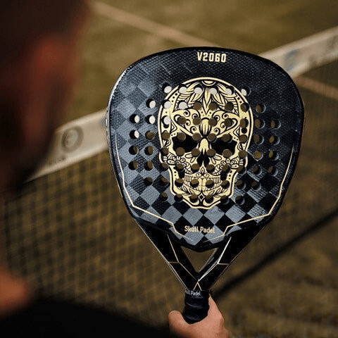 Padelio Raketė Skull Padel V2060 24K Extra Hard Eva - Servuok