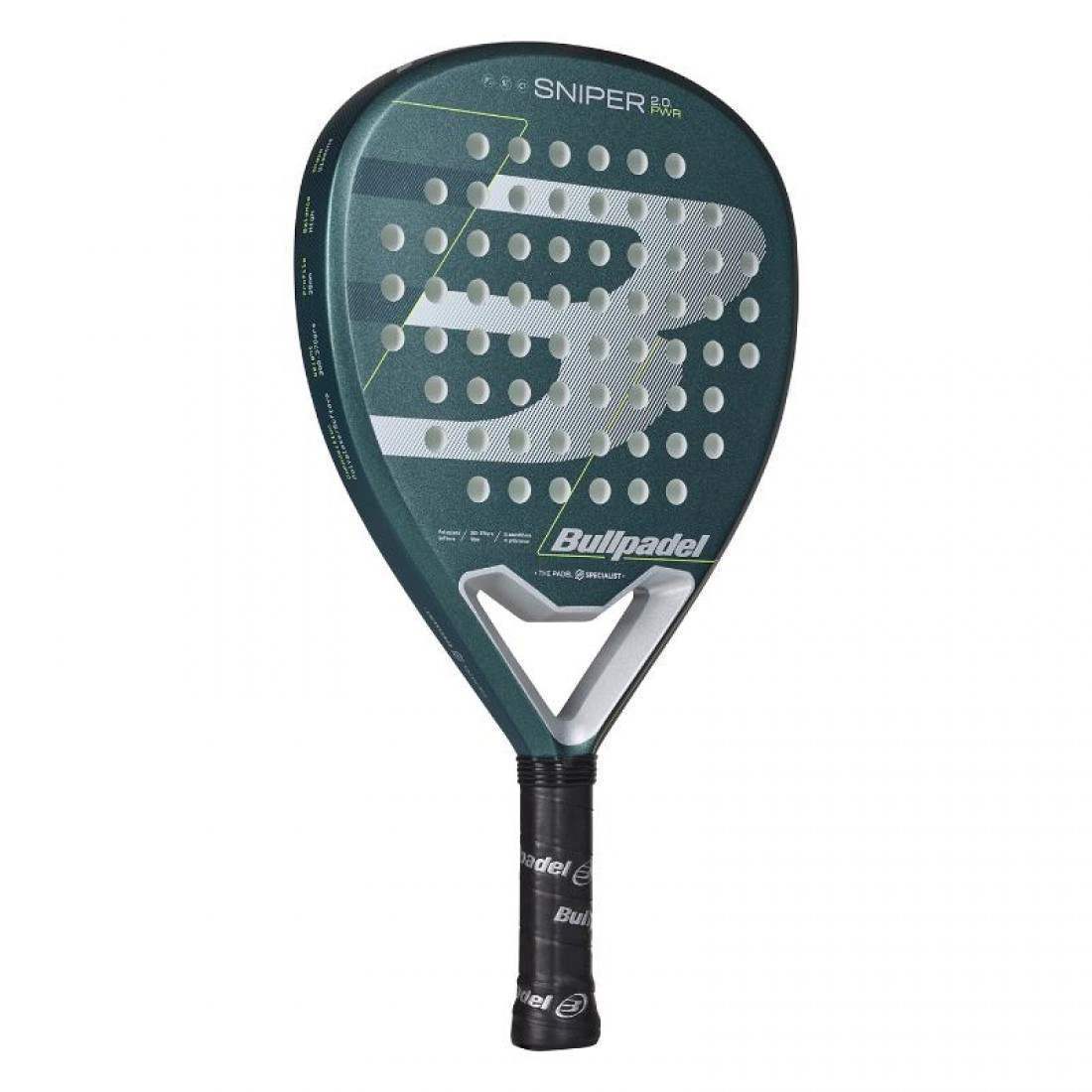 Ракетка для паделя Bullpadel Sniper 2.0 Power Light Blue 2026