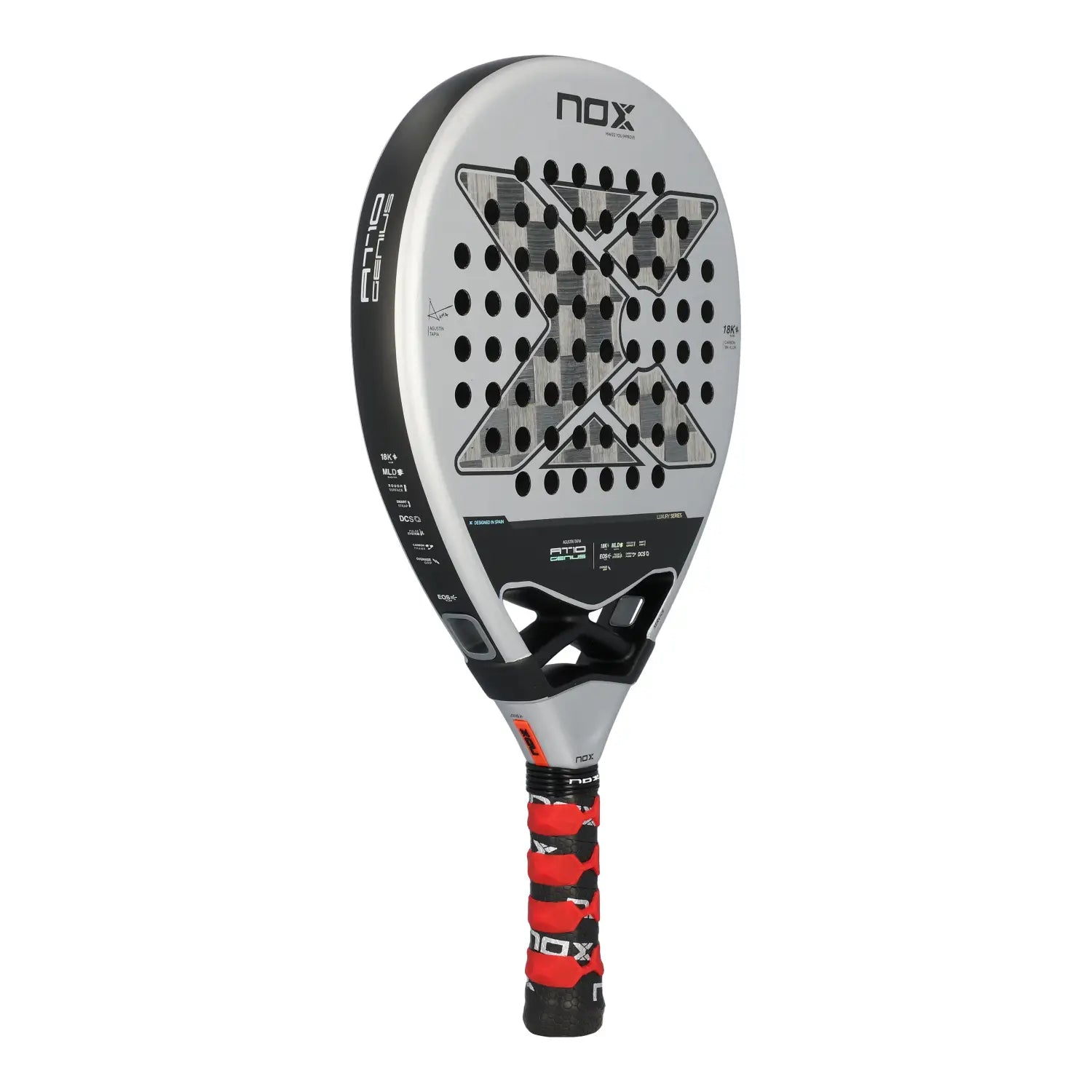 Ракетка Nox AT10 Genius 18K 2024 - Агустин Тапиа