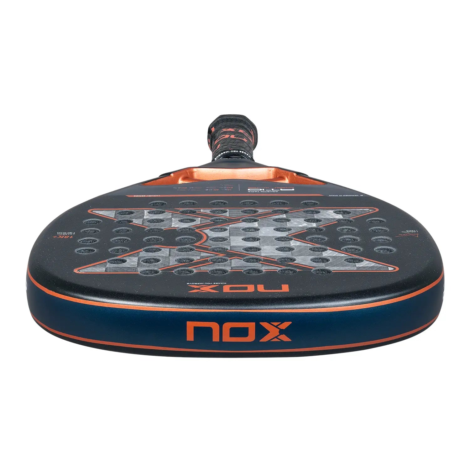 Padelio Raketė Nox AT10 Genius Attack 18K Alum 2025 - Agustin Tapia
