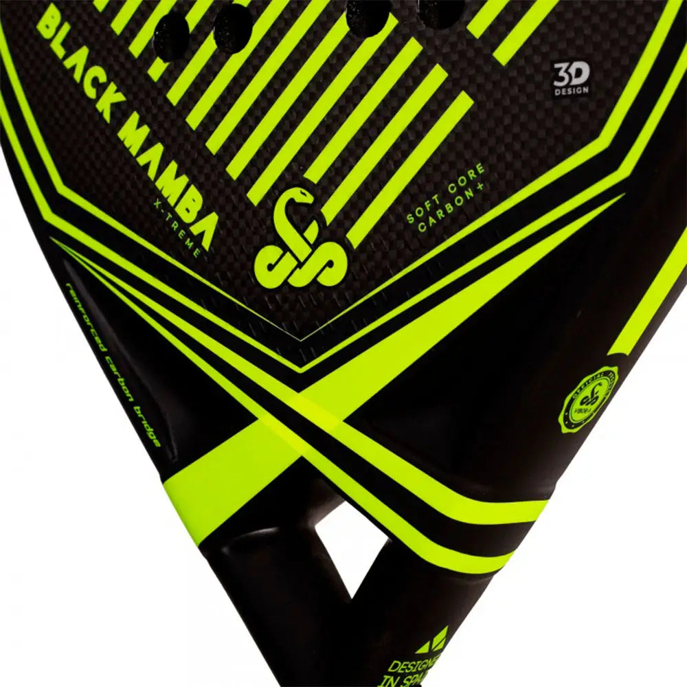 Padelio Raketė Vibor-A Black Mamba Xtreme 3K 2.0 2025