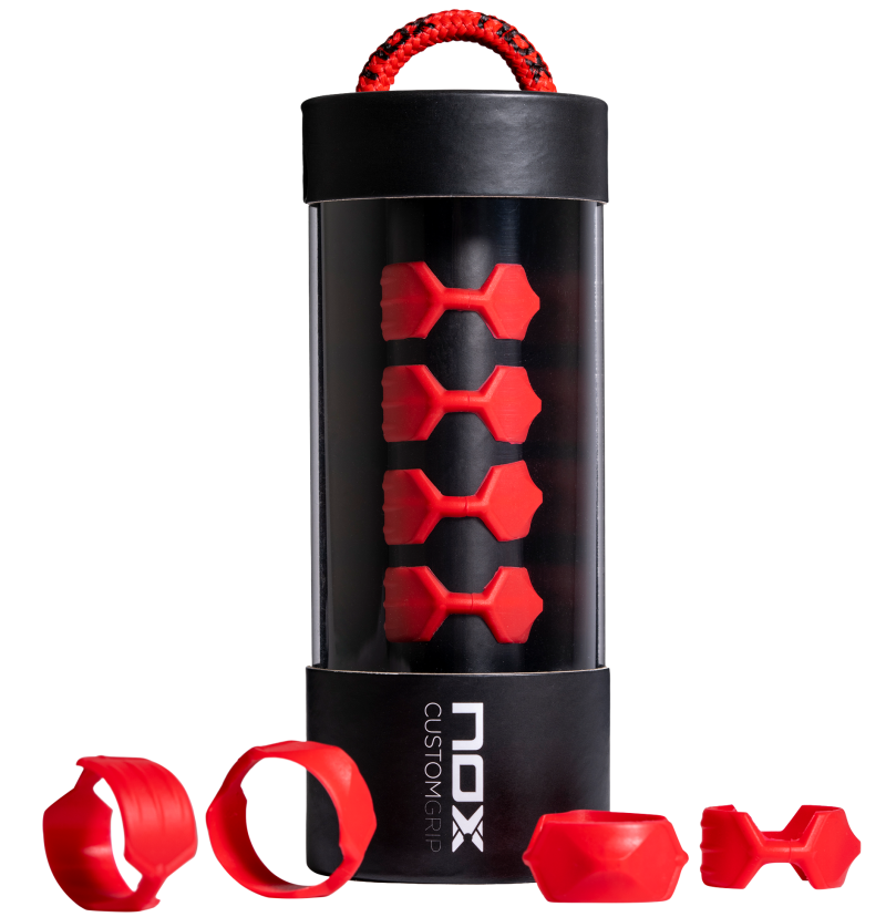 Padelio Apvijos Nox Custom Rojo - Servuok