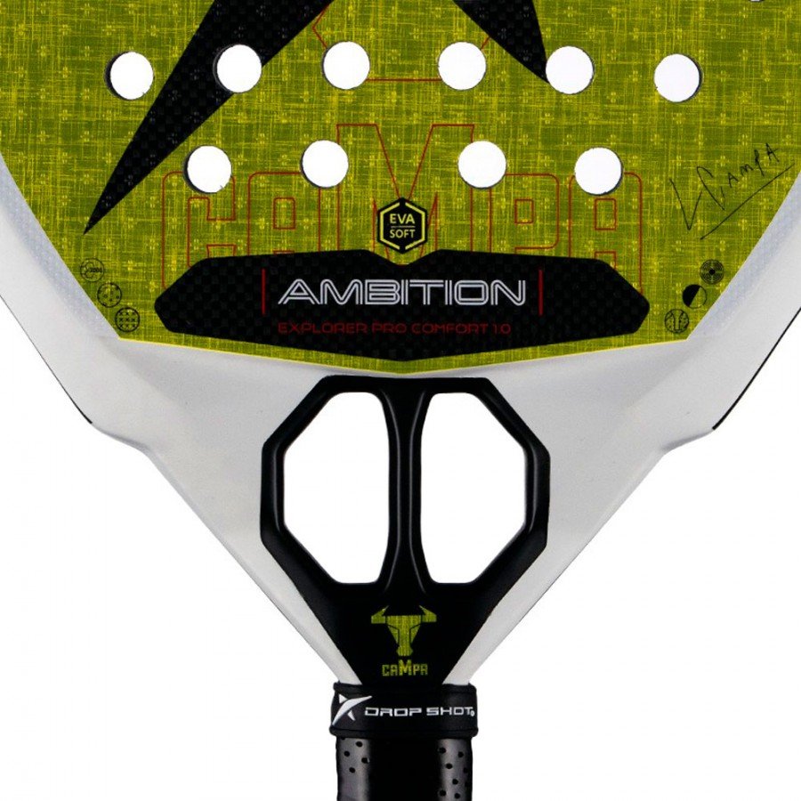 Padelio Raketė Drop Shot Lucas Campagnolo Explorer Pro Comfort 1.0 2025 - Servuok