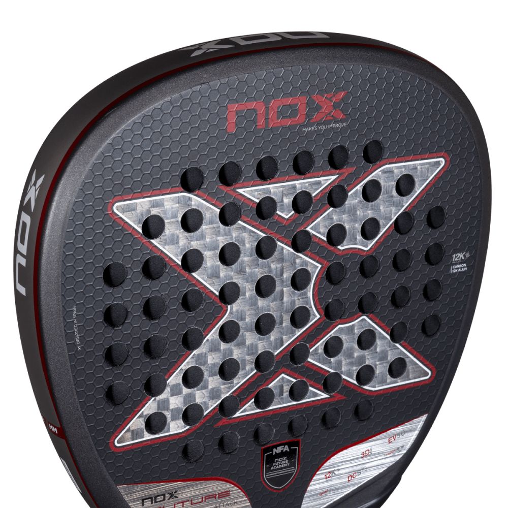 Padelio Raketė Nox Future Attack 12K Alum 2025 - Servuok