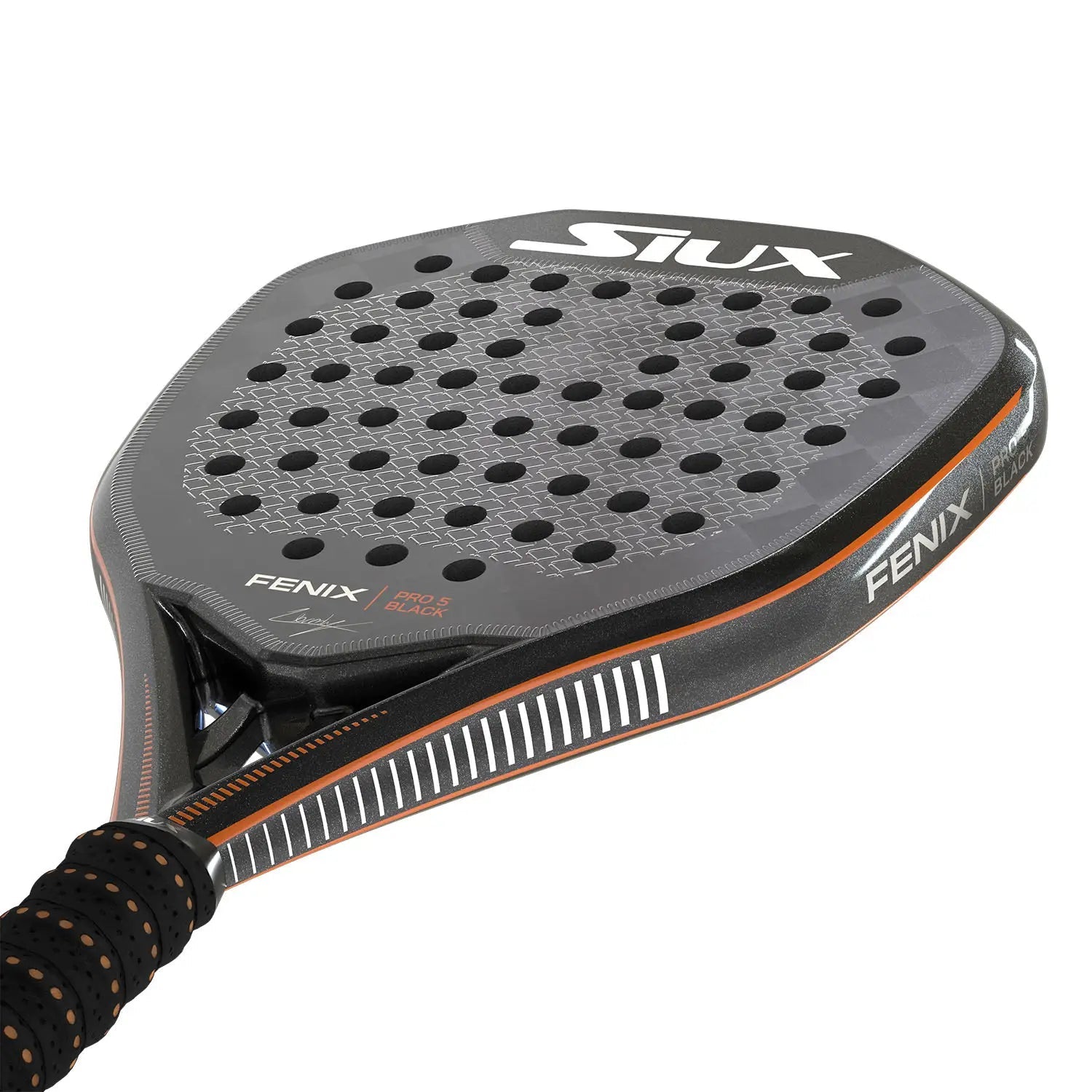 Padelio Raketė Siux Leo Augsburger Fenix Pro 5 Black 2025 - Servuok