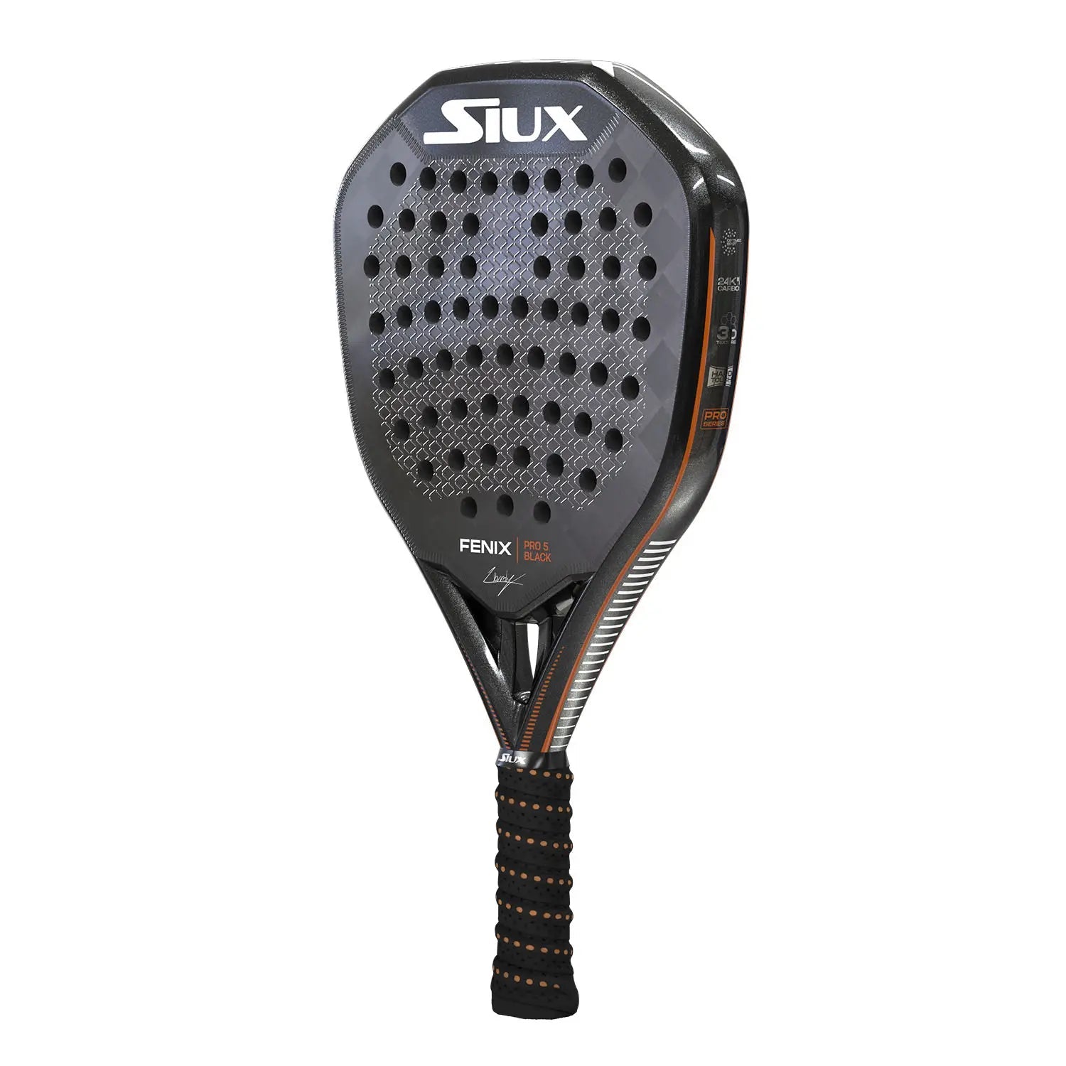 Padelio Raketė Siux Leo Augsburger Fenix Pro 5 Black 2025 - Servuok